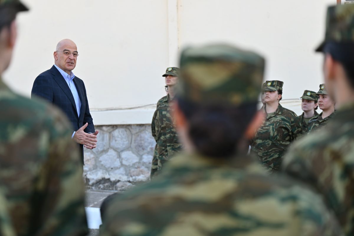 Επίσκεψη Νίκου Δένδια στη Λαμία