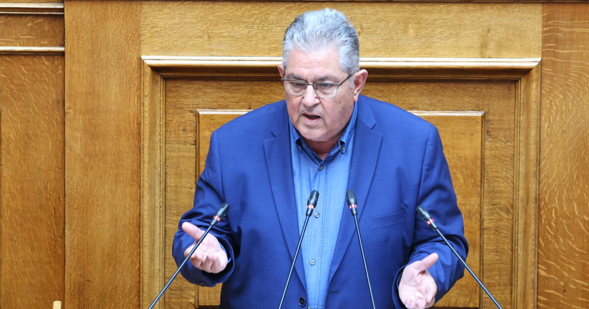 Κουτσούμπας στη συζήτηση για τη Συνταγματική Αναθεώρηση: «Το παίζετε Φουρτουνάκηδες και Βροντάκηδες ενόψει εκλογών»