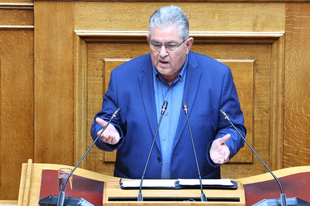 Κουτσούμπας στη συζήτηση για τη Συνταγματική Αναθε
