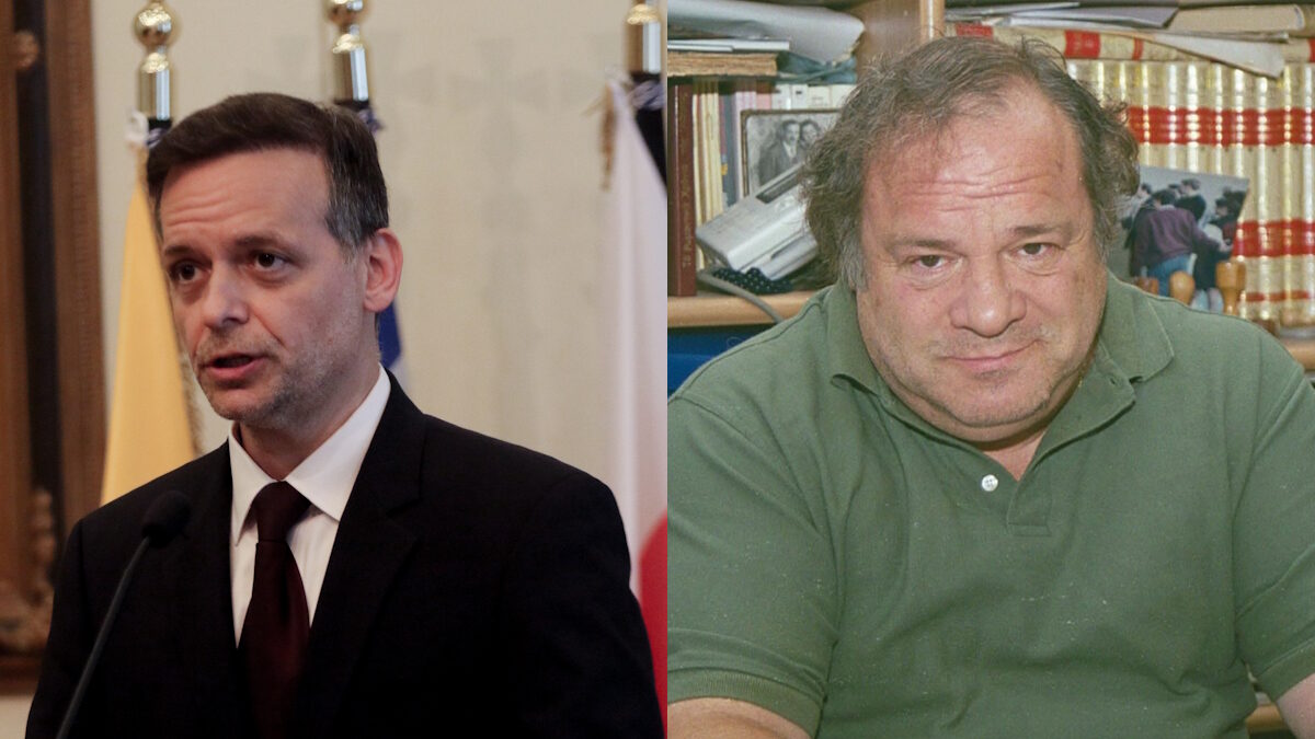 Ο Χάρης Δούκας και ο Ανδρέας Μαζαράκης