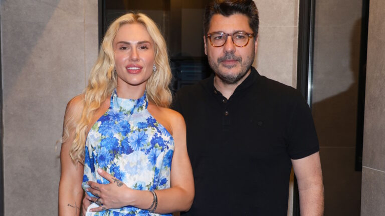 Έλενα Τσαγκρινού και Λάμπρος Κωνσταντάρας