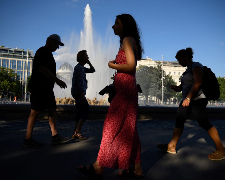 Στα «κόκκινα» ο υδράργυρος στη Βιέννη
