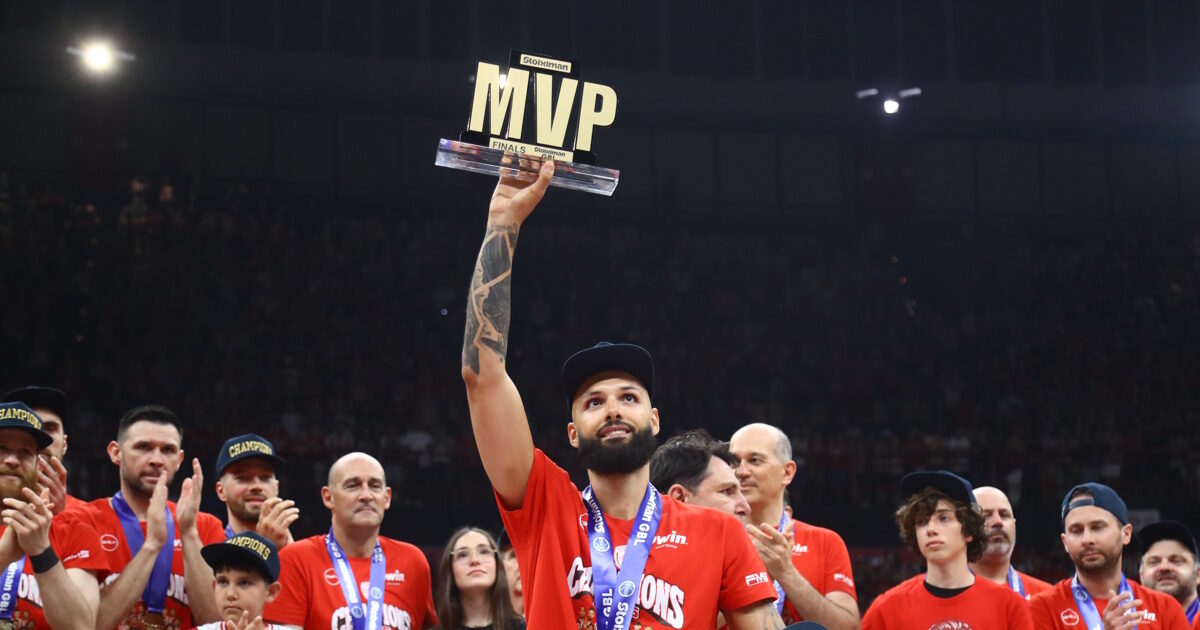 Ο Εβάν Φουριέ του Ολυμπιακού αναδείχθηκε MVP των τελικών της GBL