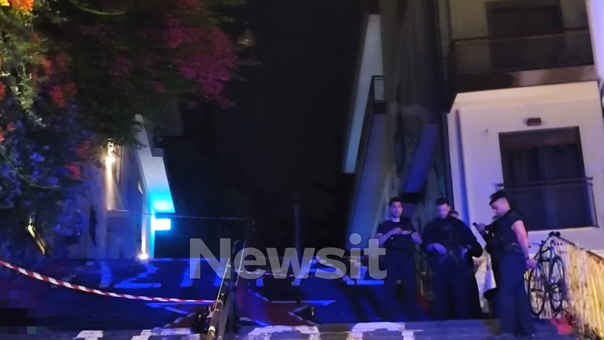 Από το σημείο της δολοφονίας στα Εξάρχεια