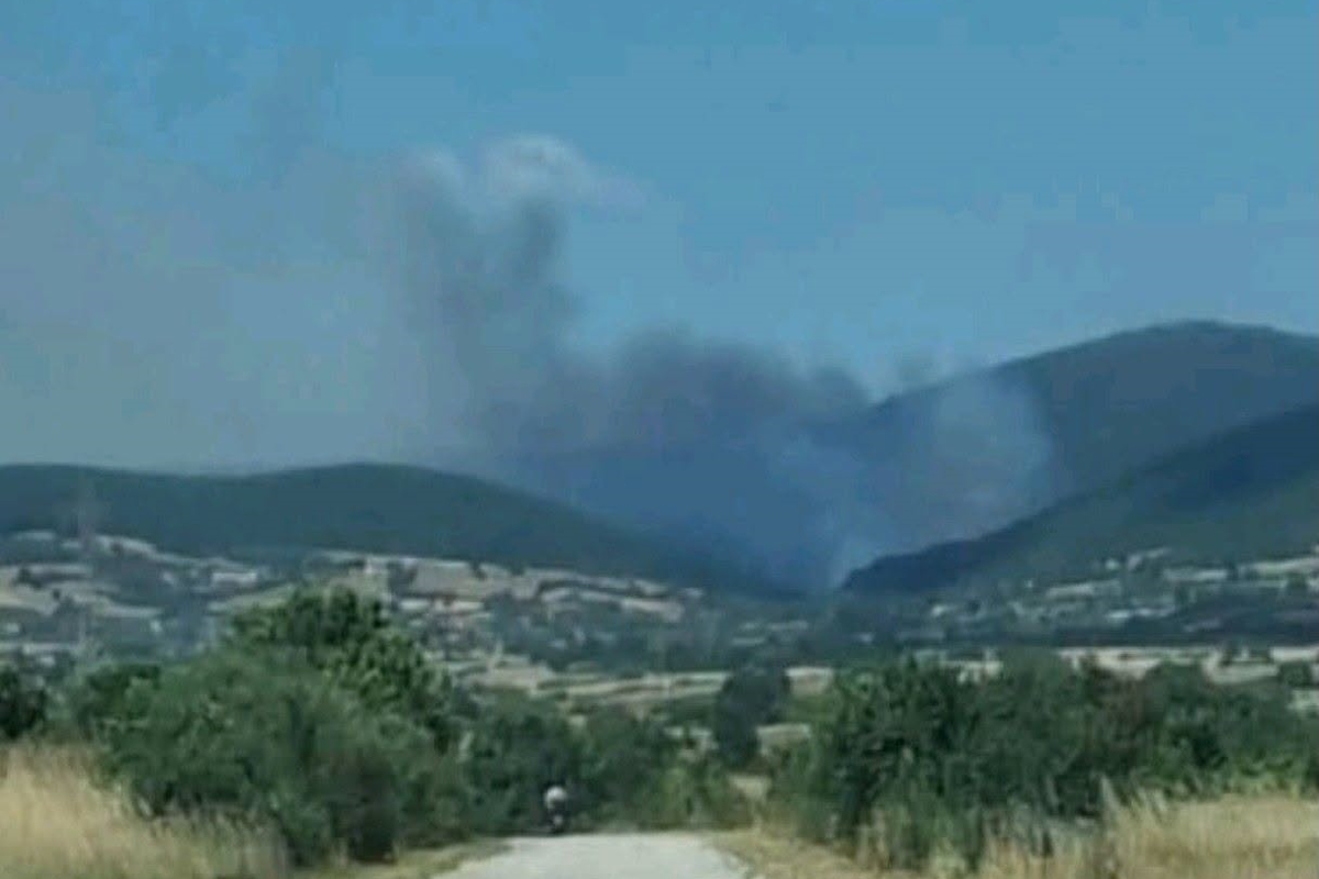 φωτιά ροδόπη
