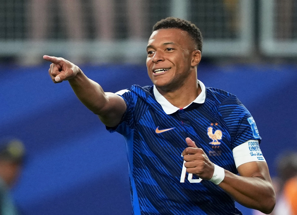 Ο Kylian Mbappe μόλις έχει κάνει δύο τα γκολ του