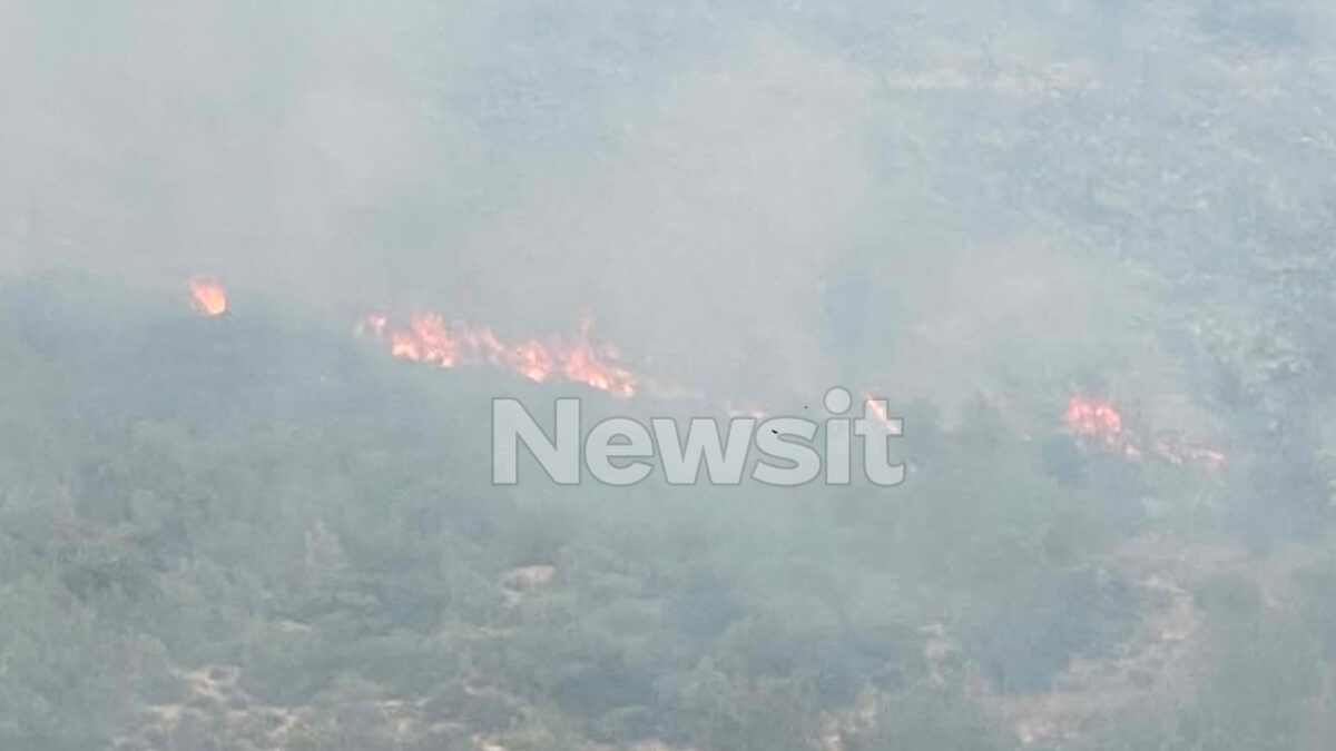 Φωτιά στο Λουτράκι