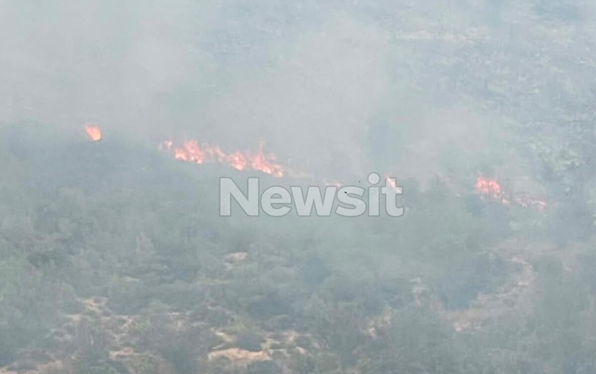 Φωτιά στο Λουτράκι