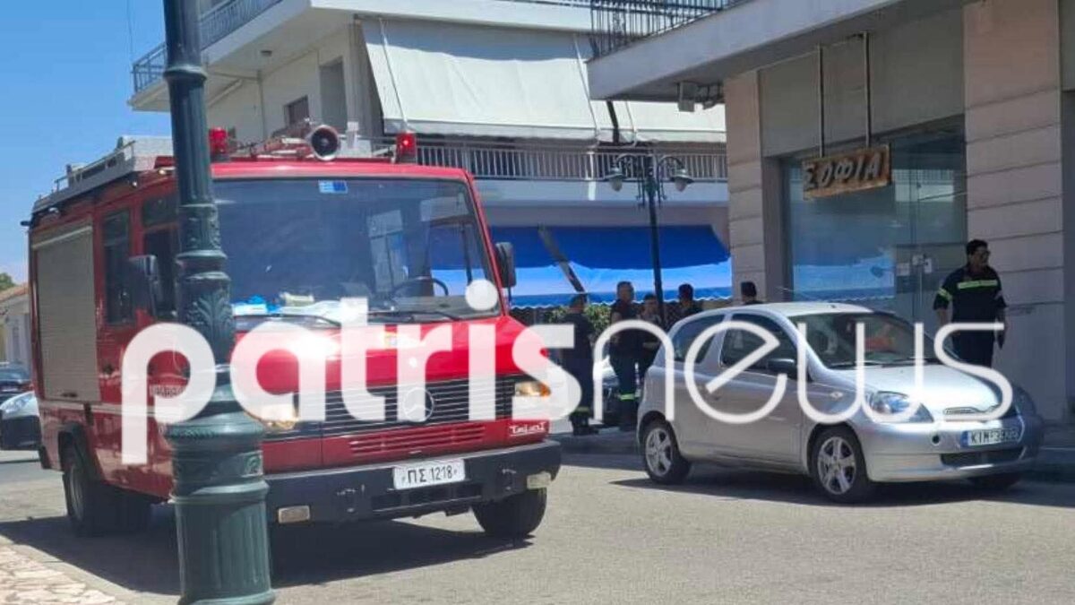 Πυροσβεστικό καιαστυνομία στην Ηλεία