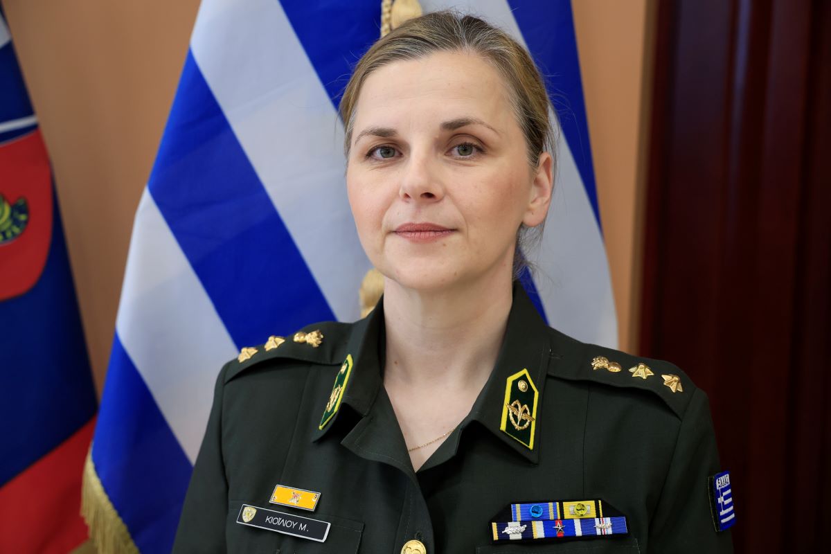 Η νέα εκπρόσωπος Τύπου του ΓΕΕΘΑ