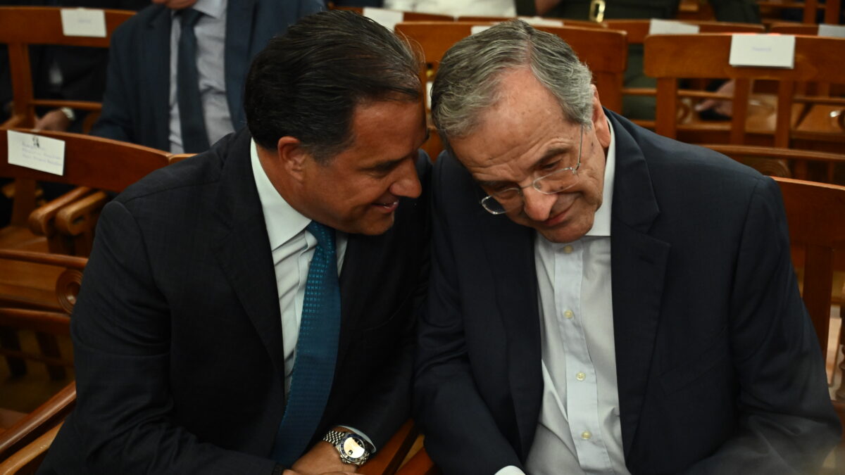Άδωνις Γεωργιάδης και Αντώνης Σαμαράς