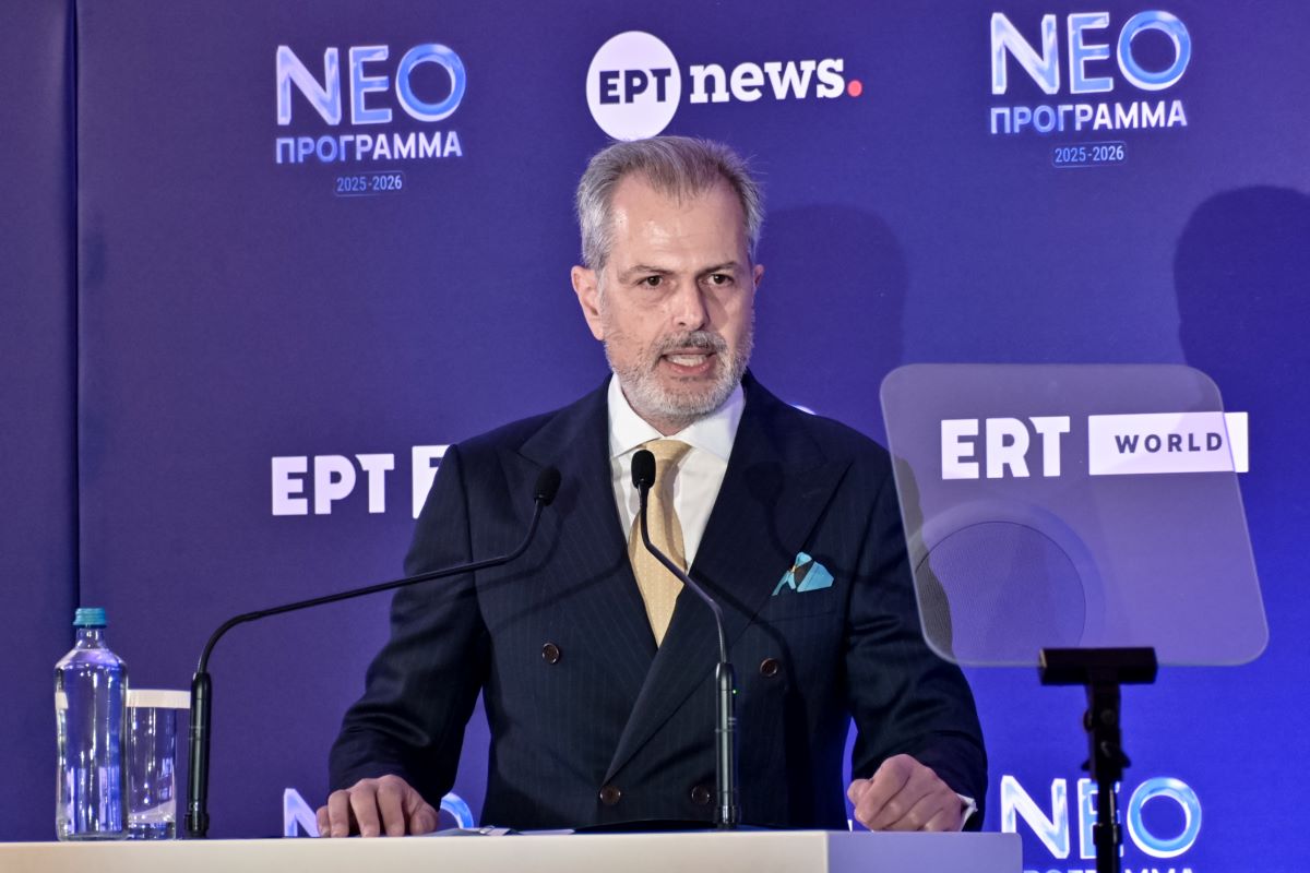 Ο πρόεδρος της ΕΡΤ Γιάννης Παπαδόπουλος