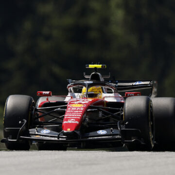 Formula One F1 - Austrian Grand Prix - Red Bull Ring, Spielberg, Austria - June 26, 2026 Ferrari's Lewis Hamilton in action during practice REUTERS