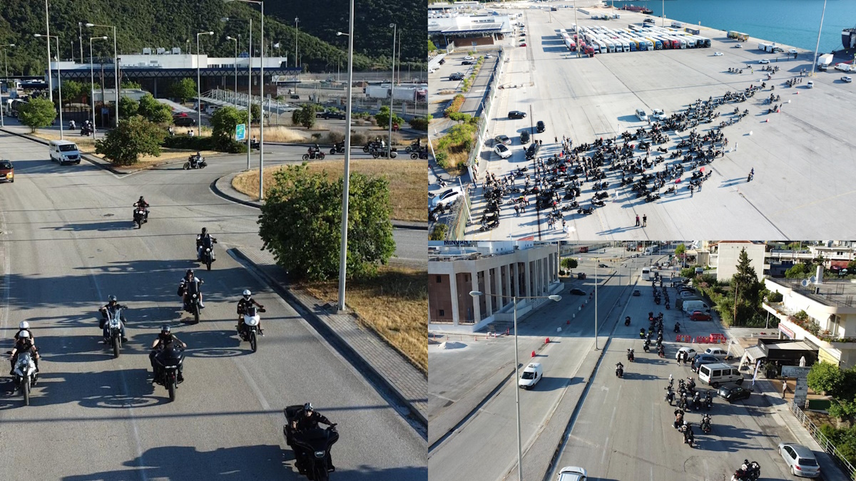 Χιλιάδες μηχανόβιοι έφτασαν στην Ηγουμενίτσα για το παγκόσμιο ραντεβού των Hell Angels