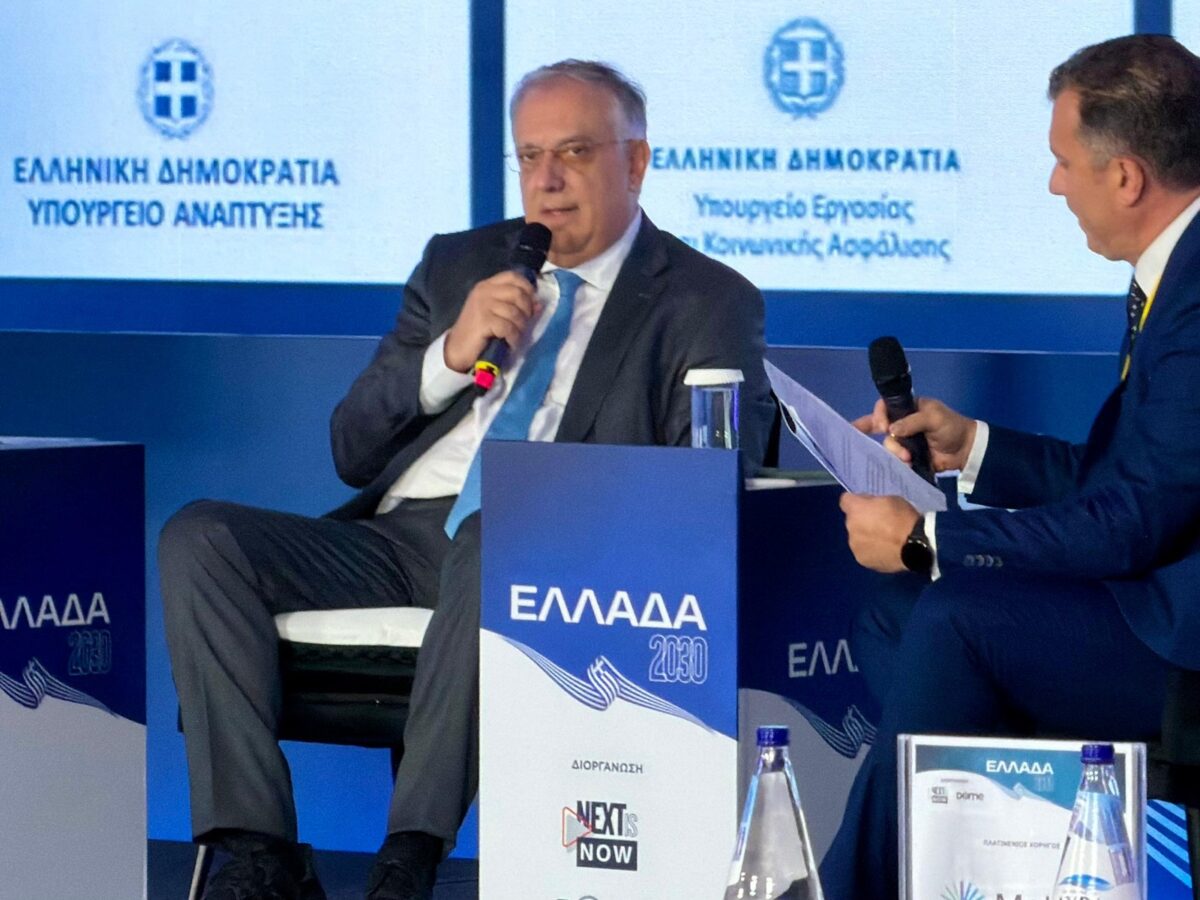 Θεοδωρικάκος: Στόχος οι επενδύσεις να ξεπεράσουν το 21% του 