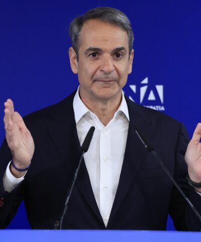 Συνεδρίαση υπό την προεδρία του Πρωθυπουργού και Προέδρου της Νέας Δημοκρατίας Κυριάκου Μητσοτάκη, της Πολιτικής Επιτροπής της Νέας Δημοκρατίας με μοναδικό θέμα στην ημερήσια διάταξη την εκλογή νέου Γραμματέα, Τετάρτη 10 Ιουνίου 2026 (ΓΙΩΡΓΟΣ ΚΟΝΤΑΡΙΝΗΣ