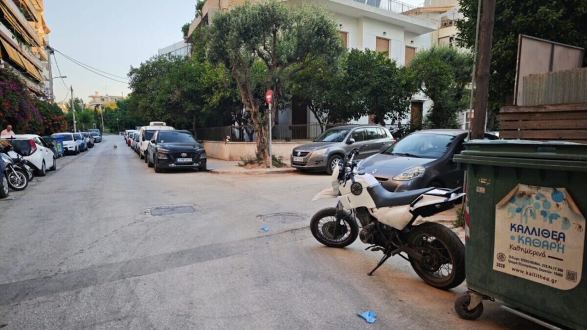 Το σημείο που έγινε η δολοφονία στην Καλλιθέα