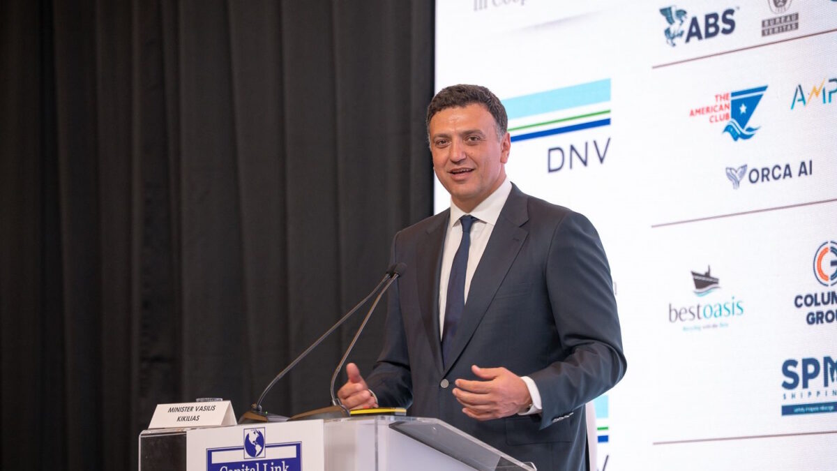 Ο υπουργός Ναυτιλίας και Νησιωτικής Πολιτικής, Βασίλης Κικίλιας