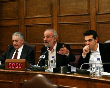 Κουβέλης, Αλαβάνος, Τσίπρας