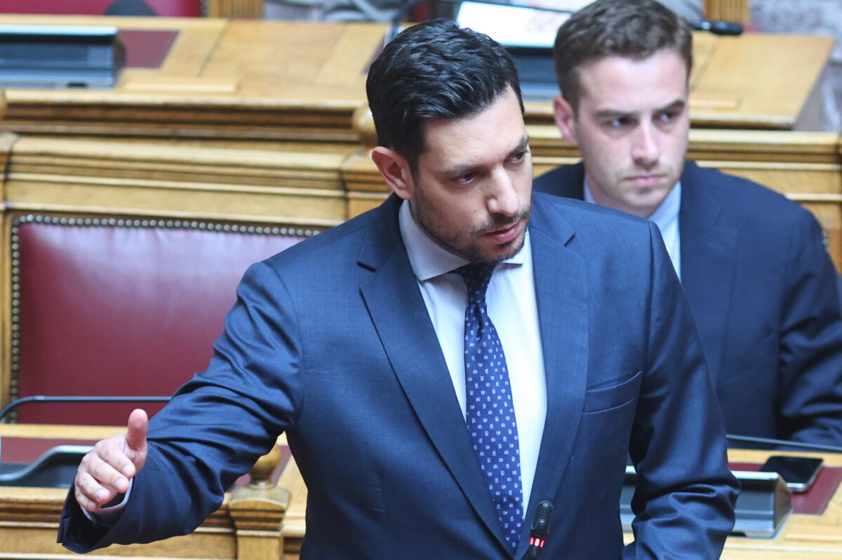 Συζήτηση επίκαιρης ερώτησης στην Ολομέλεια της Βουλής, Δευτέρα 11 Μαΐου 2026. (ΓΙΑΝΝΗΣ ΠΑΝΑΓΟΠΟΥΛΟΣ/EUROKINISSI)