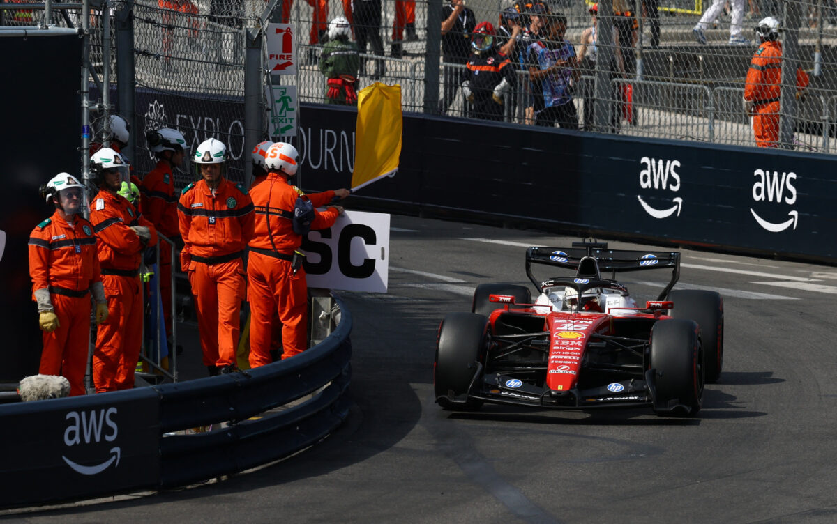 Διακόπηκε το Grand Prix του Μονακό από το χτύπημα της Ferrar