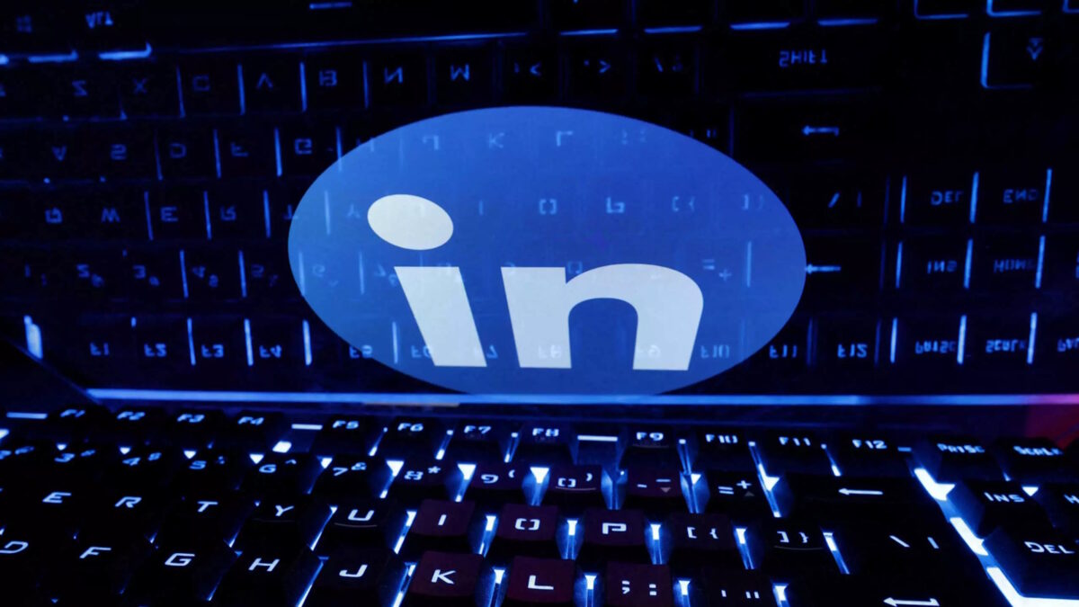 Το λογότυπο της εφαρμογής LinkedIn