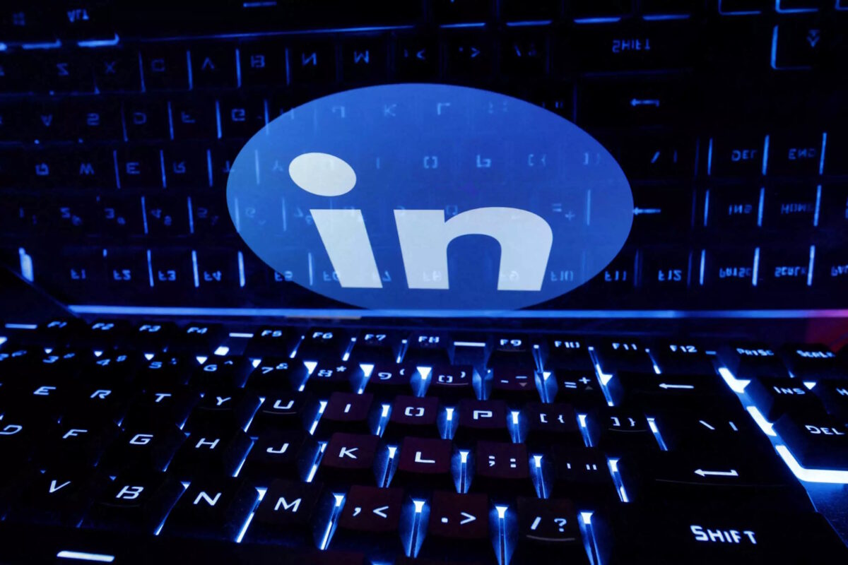 Το λογότυπο της εφαρμογής LinkedIn