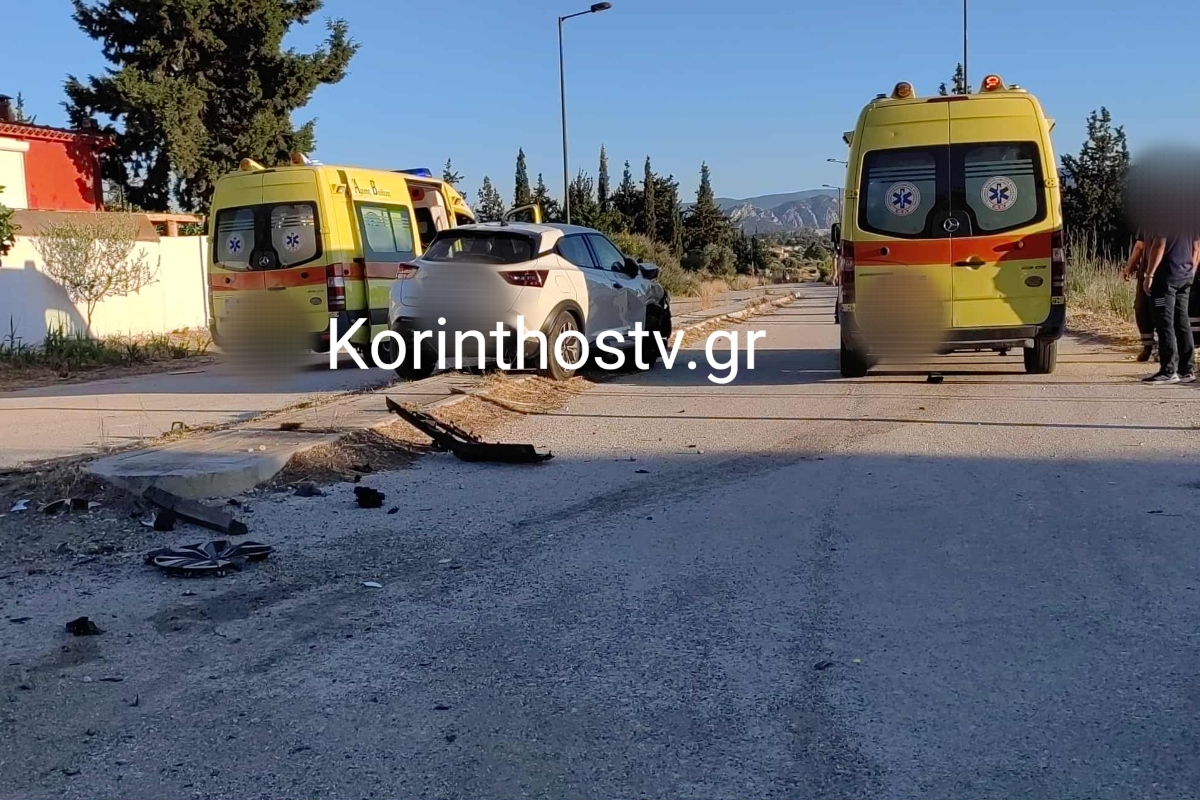 Τροχαίο στο Λουτράκι