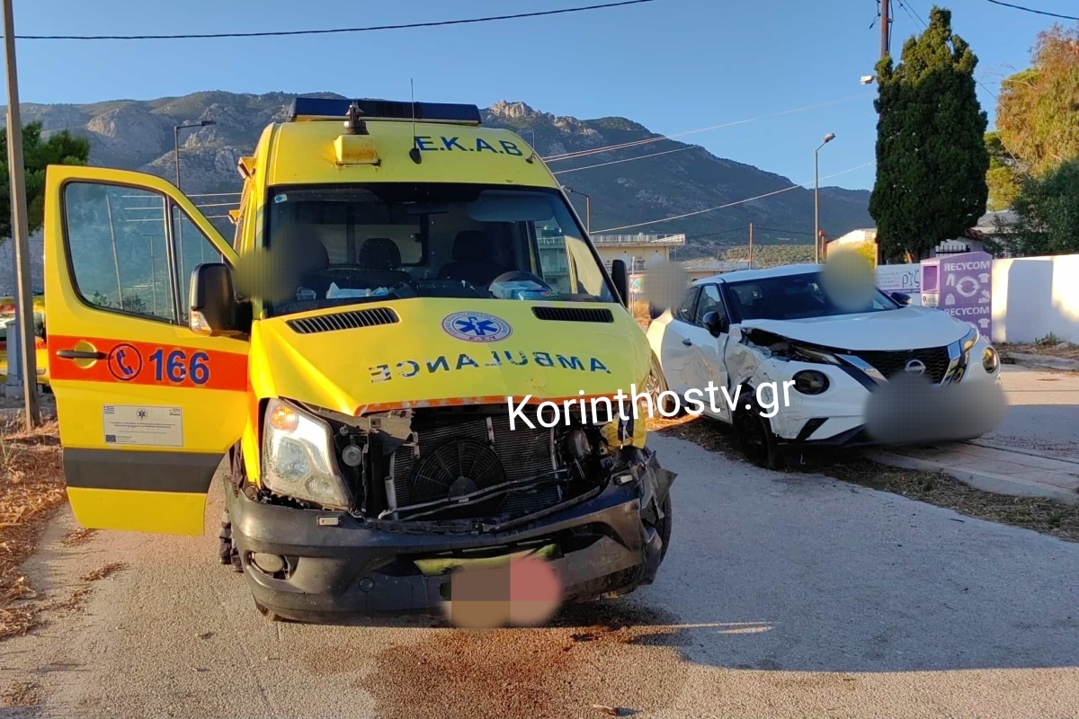 Τροχαίο στο Λουτράκι