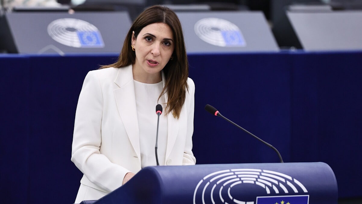 Η υπουργός Ευρωπαϊκών Υποθέσεων της Κύπρου Μαριλένα Ραουνά