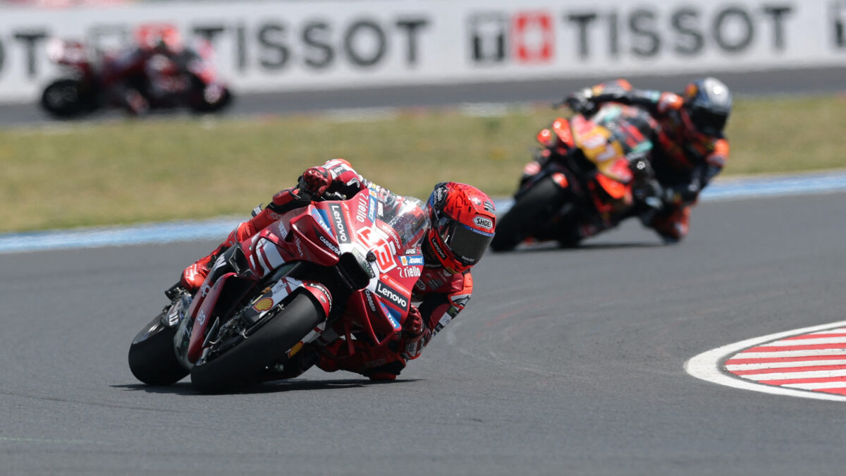 Hungarian Grand Prix Marquez - Acosta