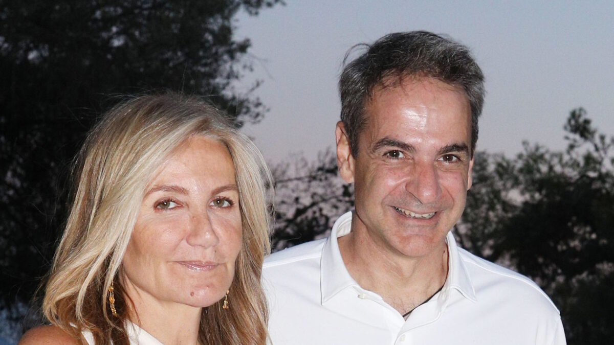 Μαρέβα Γκραμπόφσκι και Κυριάκος Μητσοτάκης