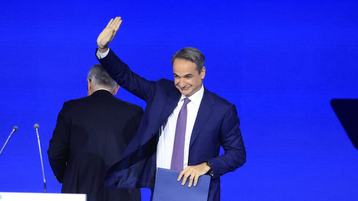 O Κυριάκος Μητσοτάκης