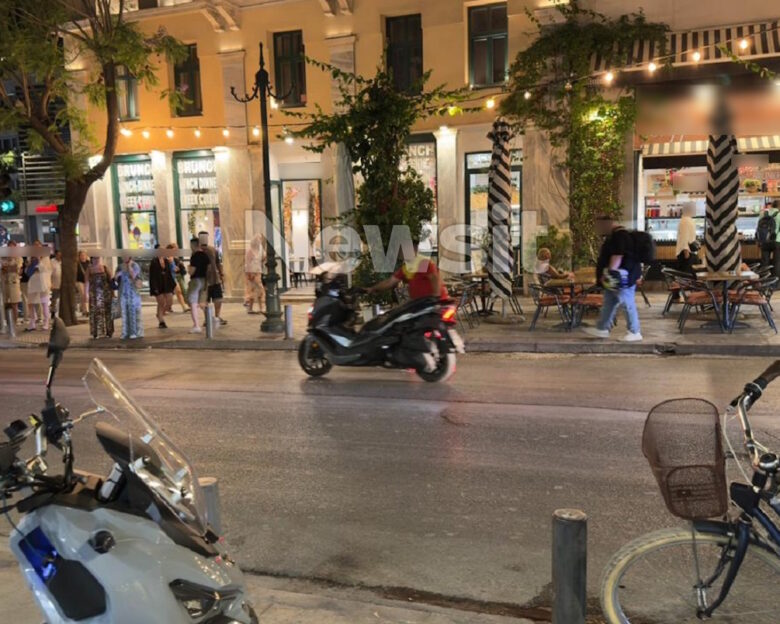 Νεαρή κοπέλα έπεσε από τον 8ο όροφο καταστήματος στο κέντρο της Αθήνας – Έπεσε πάνω σε μηχανάκι και έζησε
