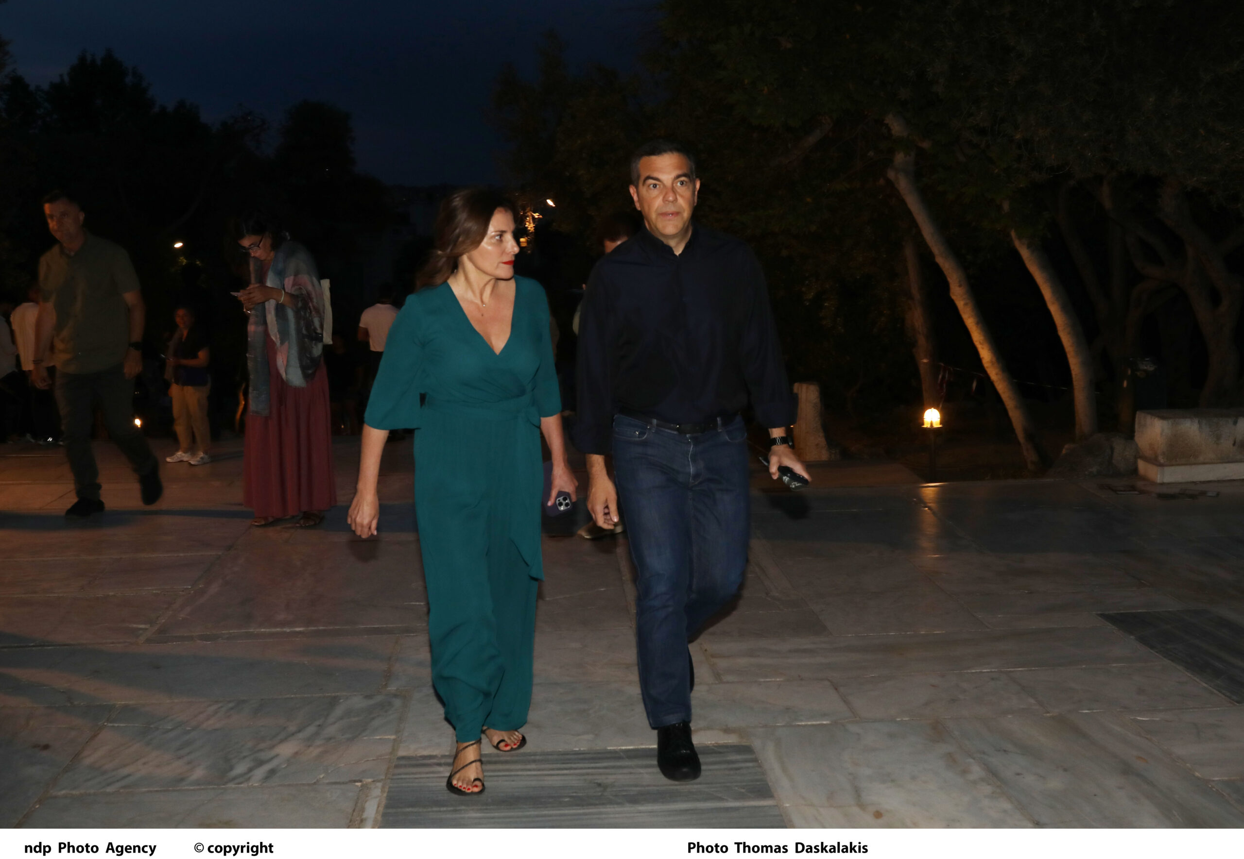 Η Μπέττυ Μπαζιάνα και ο Αλέξης Τσίπρα