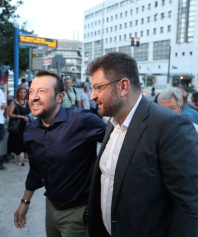 Νίκος Παππάς και Κώστας Ζαχαριάδης
