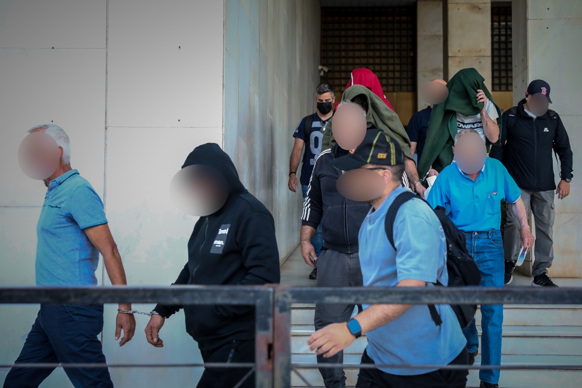 Οι συλληφθέντες στην Κοζάνη