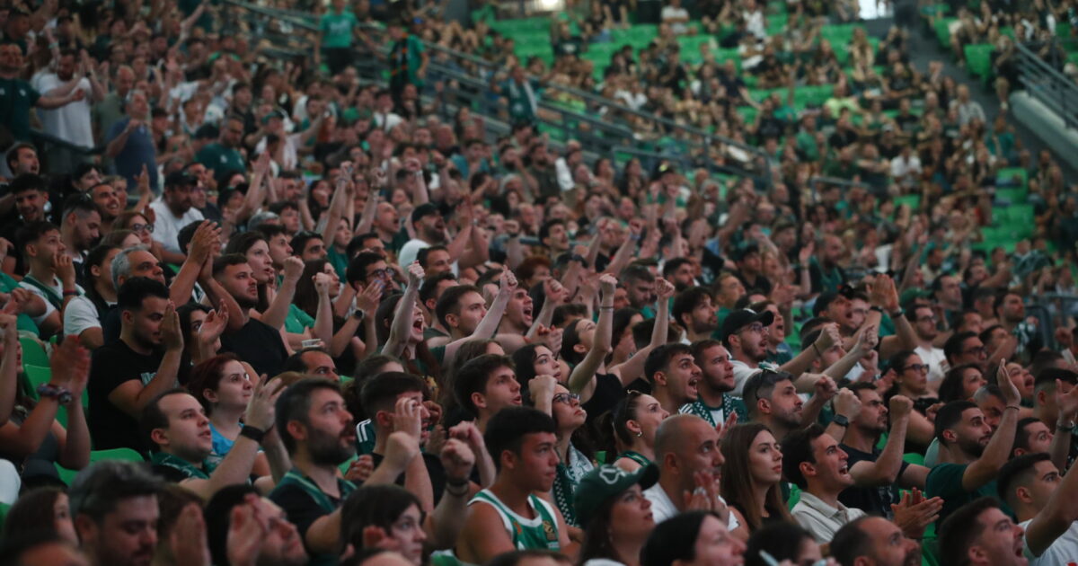 Παναθηναϊκός: «Τρέλα» και ατμόσφαιρα αγώνα από τους οπαδούς του «τριφυλλιού»