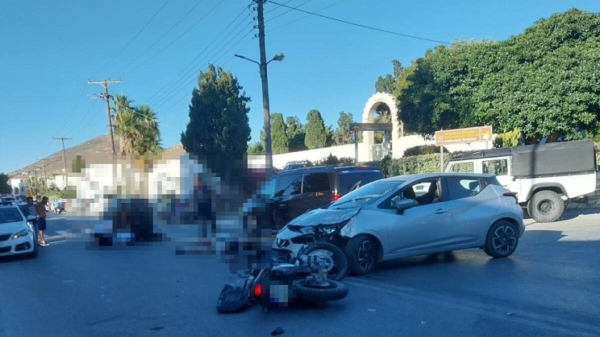 Τροχαίο στην Πάρο