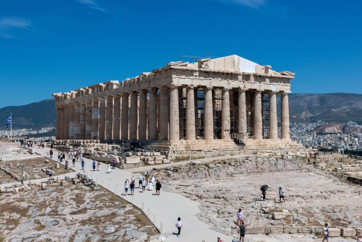 Το δυτικό αέτωμα του Παρθενώνα
