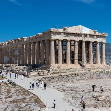 Το δυτικό αέτωμα του Παρθενώνα