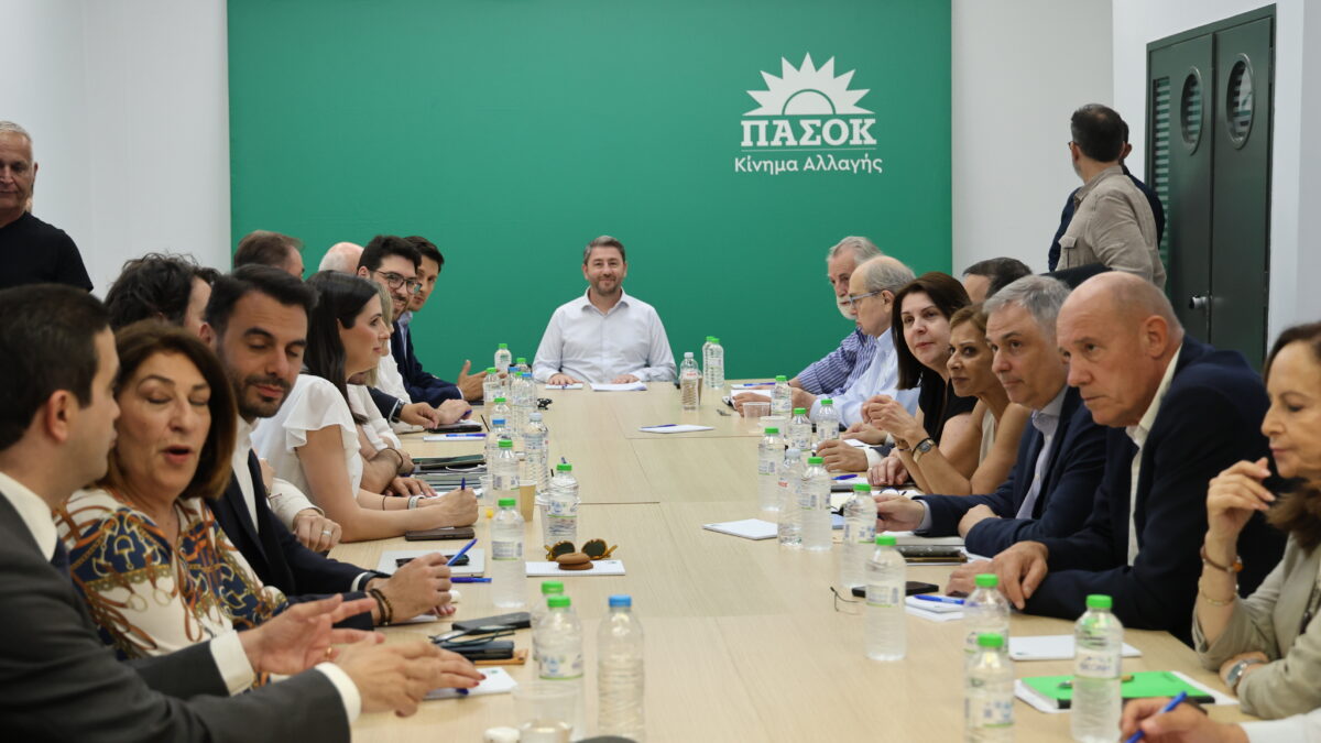 Συνεδριάζει σήμερα το Πολιτικό Συμβούλιο του ΠΑΣΟΚ, υπο την προεδρία του Νίκου Ανρουλάκη, Παρασκευή 6 Ιουνίου 2026   (ΓΙΑΝΝΗΣ ΠΑΝΑΓΟΠΟΥΛΟΣ