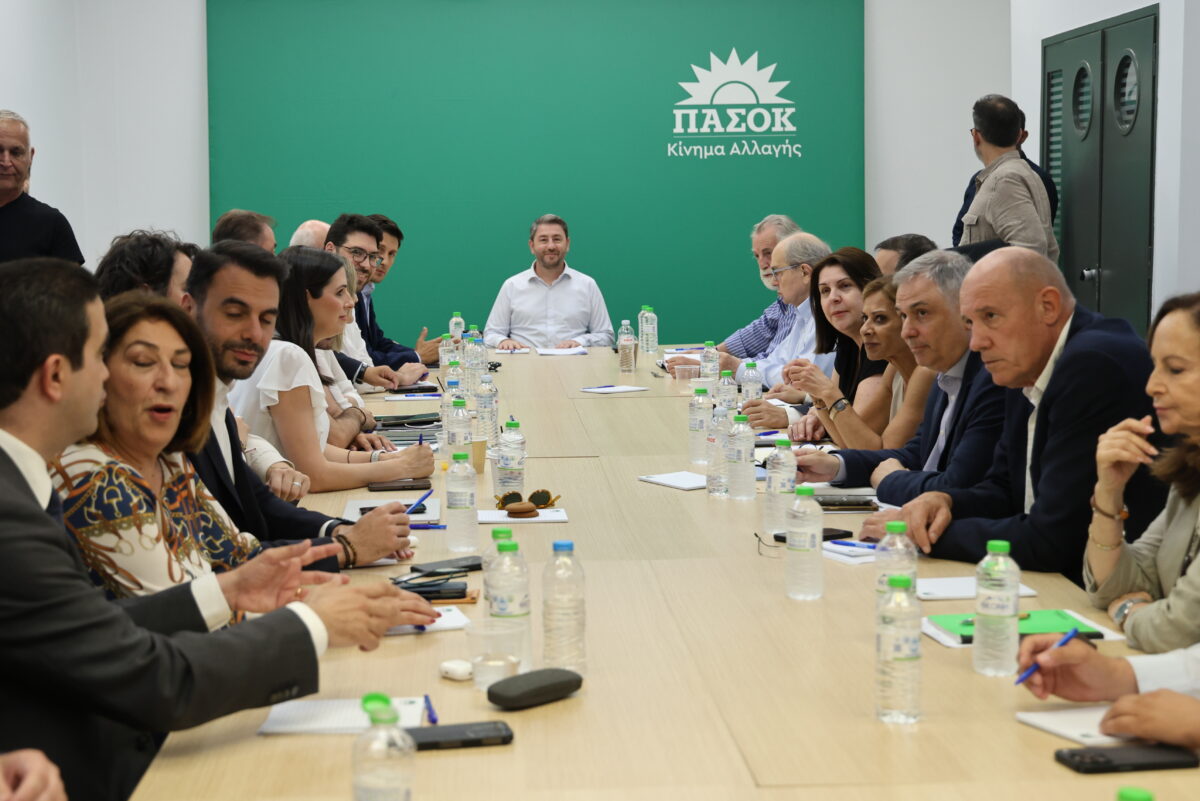 Συνεδριάζει σήμερα το Πολιτικό Συμβούλιο του ΠΑΣΟΚ, υπο την προεδρία του Νίκου Ανρουλάκη, Παρασκευή 6 Ιουνίου 2026   (ΓΙΑΝΝΗΣ ΠΑΝΑΓΟΠΟΥΛΟΣ