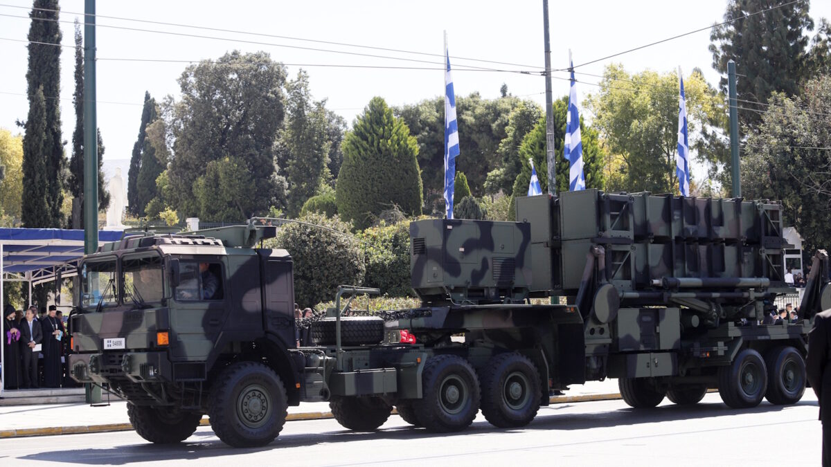 Σύστημα «Patriot» σε στρατιωτική παρέλαση για την 25η Μαρτίου