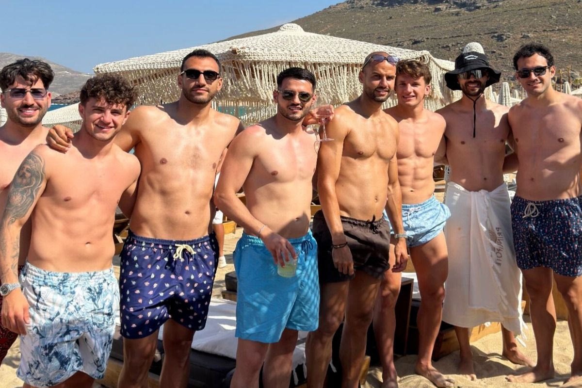 Tο bachelor party του Βασίλη Παυλίδη στη Μύκονο με