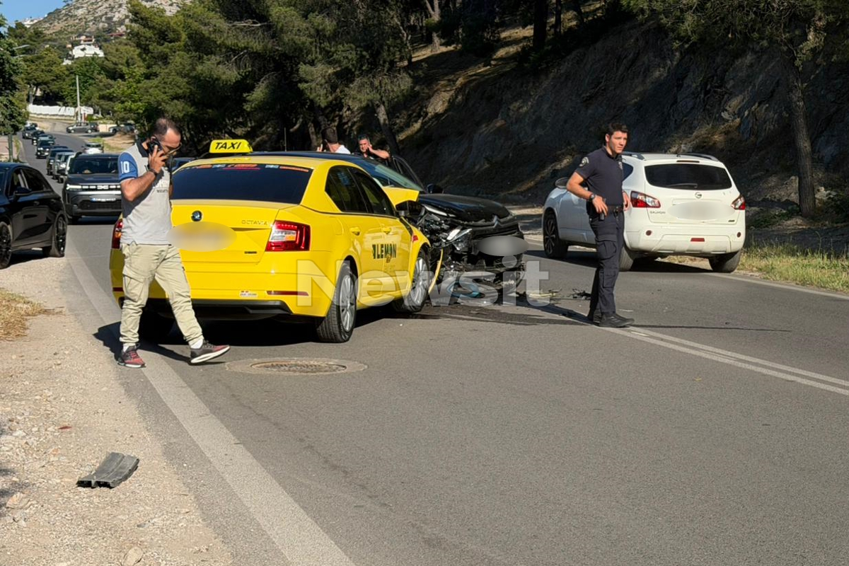 Το τροχαίο στην Πεντέλη