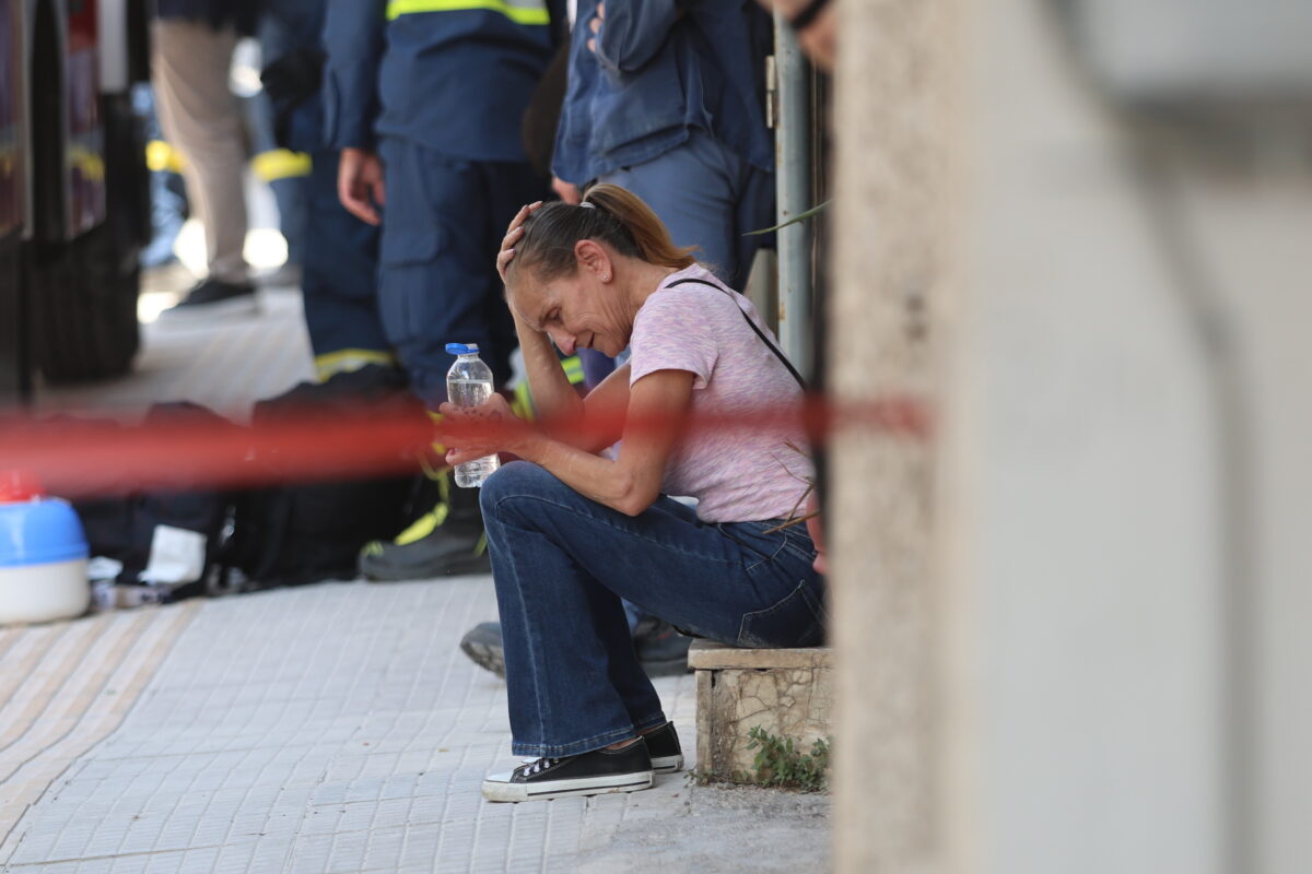 Κατάρρευση κτηρίου στα Πετράλωνα επί της οδού Αλκμήνης στην Αθήνα. Τρίτη 30 Ιουνίου 2026 (ΓΙΑΝΝΗΣ ΠΑΝΑΓΟΠΟΥΛΟΣ