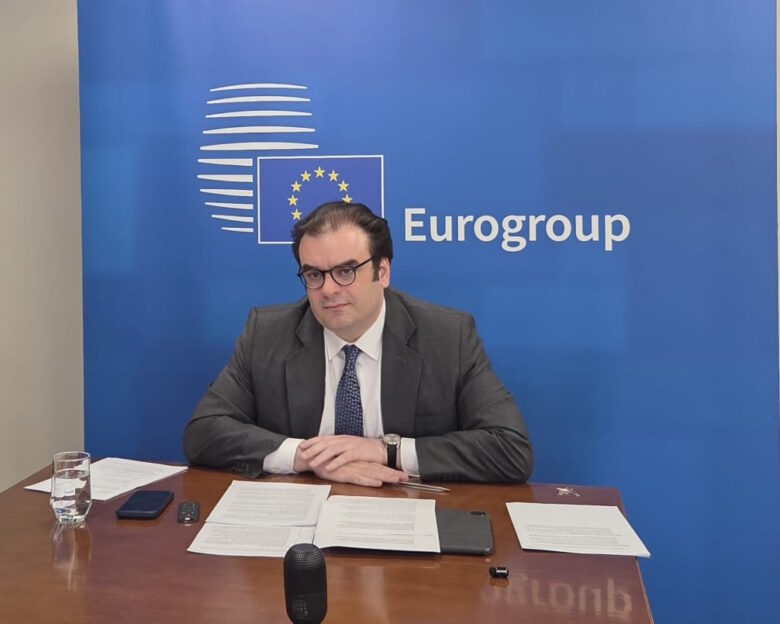 Ο υπουργός Οικονομικών και πρόεδρος του Eurogroup Κυριάκος Πιερρακάκης