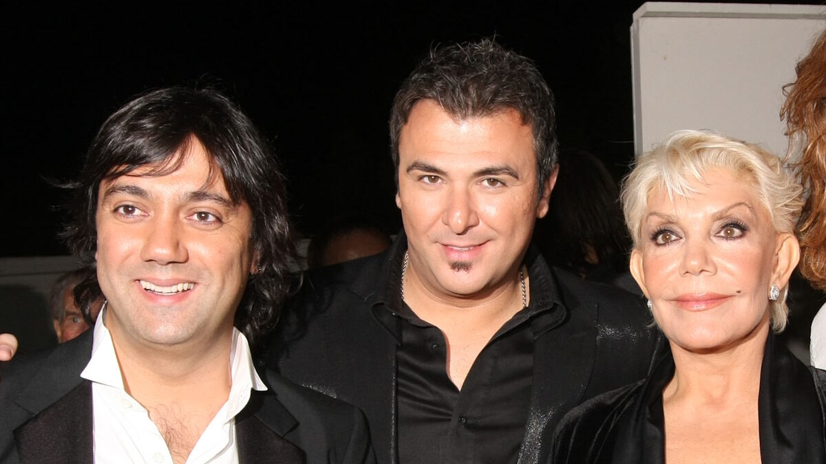 Ο Γιώργος Θεοφάνους με τη Μαρινέλλα και τον Αντώνη Ρέμο