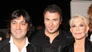 Ο Γιώργος Θεοφάνους με τη Μαρινέλλα και τον Αντώνη Ρέμο